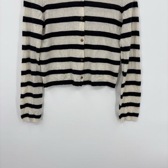 La Ligne Cashmere Cardigan Sweater Women Small Old Money Capsule Parisian Luxury - Picture 4 of 7